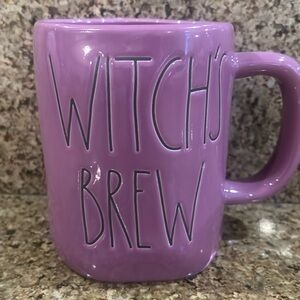Rae Dunn Purple Halloween Witch’s Brew Mug